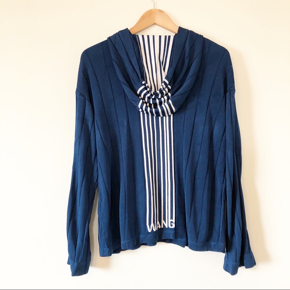 Alexander Wang Exclusive Hoodie Barcode Logo NWOT